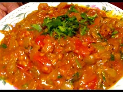 Onion Tomato Masala Gravy Curry
